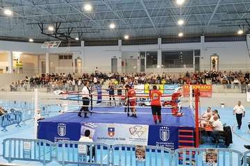 El boxeo volvió a Telde con una velada en el Pabellón Juan Carlos Hernández (Foto TA)